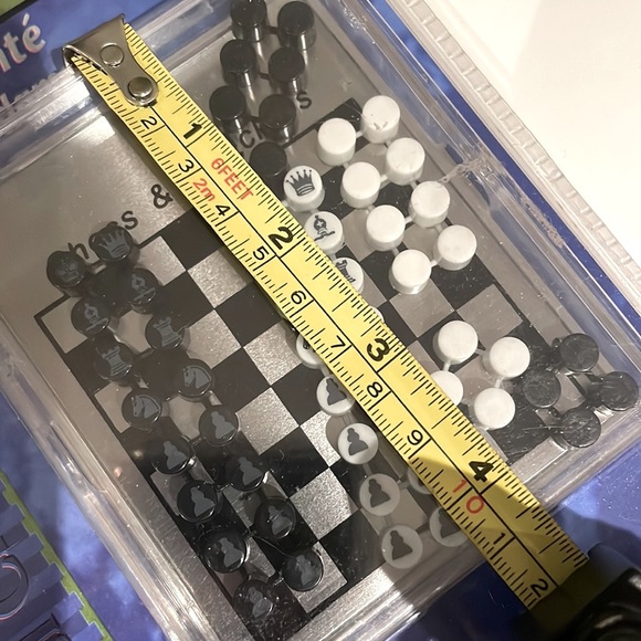 *NEW* Chess and Checkers Magnetic Mini Travel Game - Picture 7 of 7